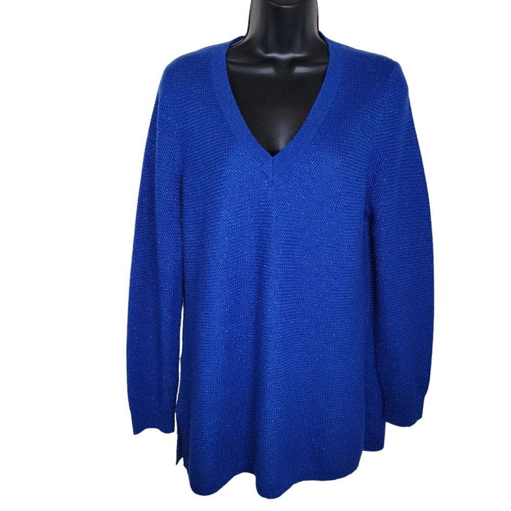 Tommy Bahama v-neck wool & cashmere blend sweater Medium
